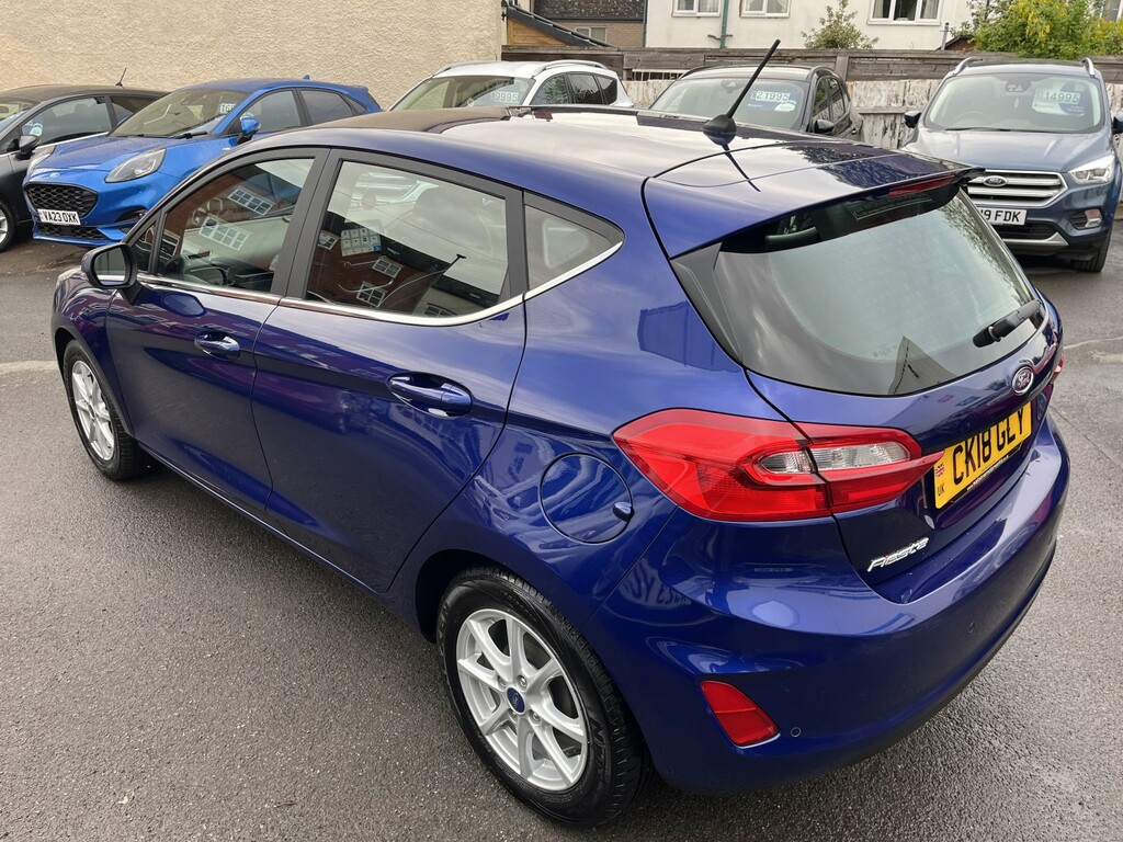 Ford Fiesta Hatchback 1.0 T Ecoboost Zetec, 30297 Mi CK18GLY Blue #6