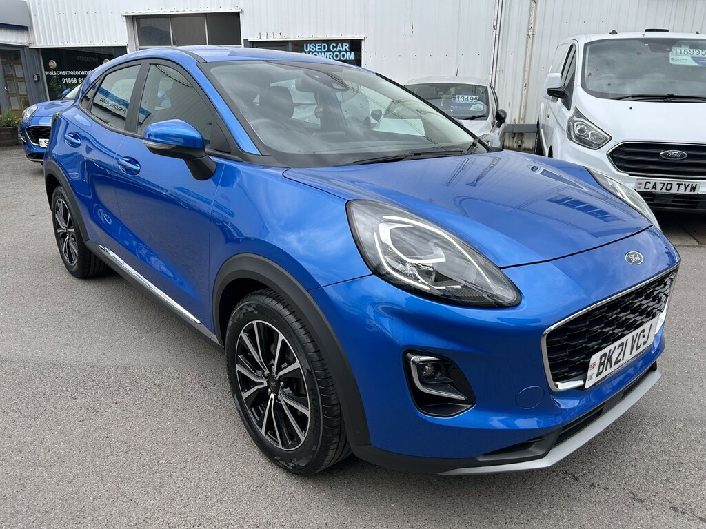 Ford Puma Suv Titanium Ecoboost 125Ps 28450 Miles BK21VCJ Blue #6