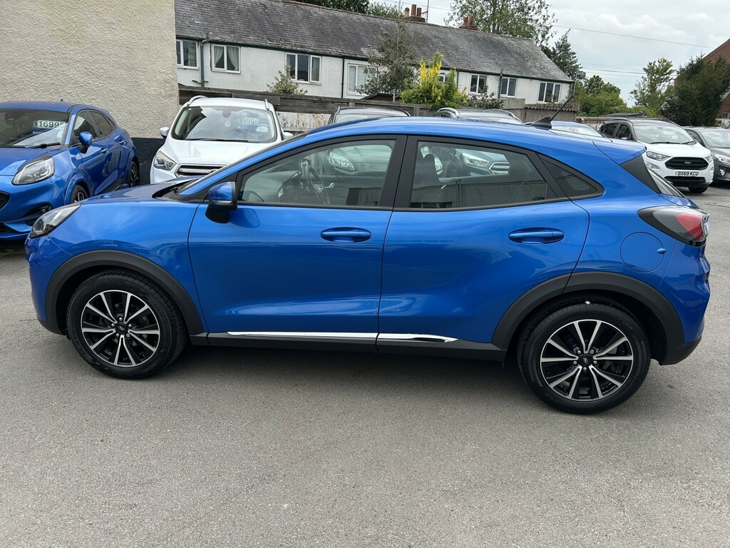 Ford Puma Suv Titanium Ecoboost 125Ps 28450 Miles BK21VCJ Blue #4