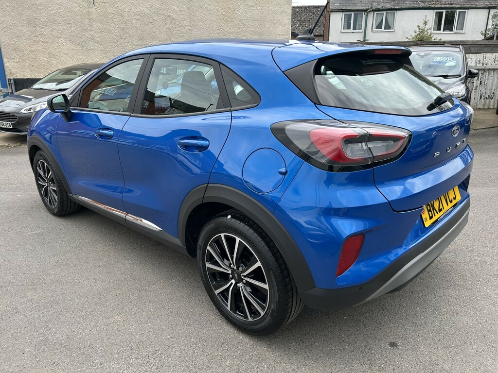 Ford Puma Suv Titanium Ecoboost 125Ps 28450 Miles BK21VCJ Blue #3