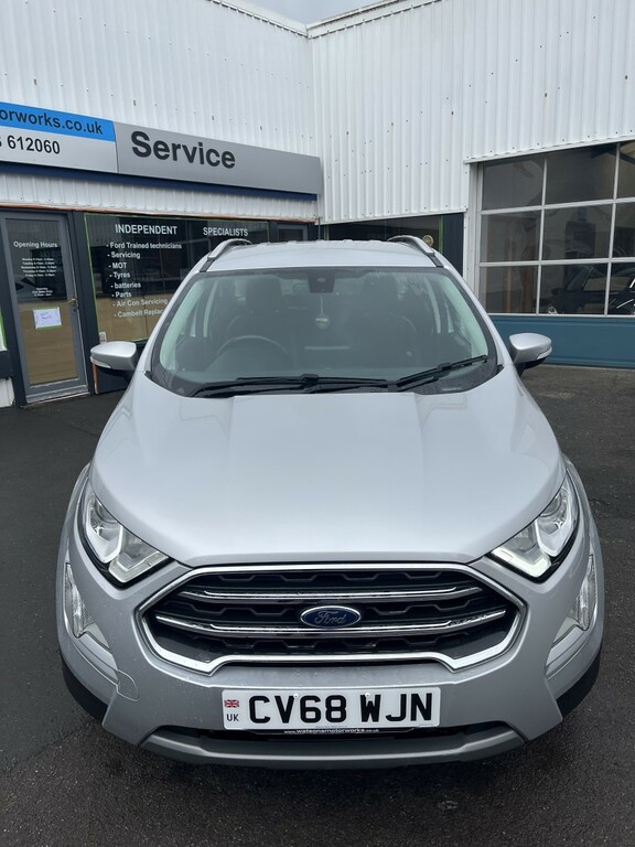 Ford Ecosport Suv 1.0T 125Ps Titanium, 41282 Miles 20 CV68WJN Silver #3
