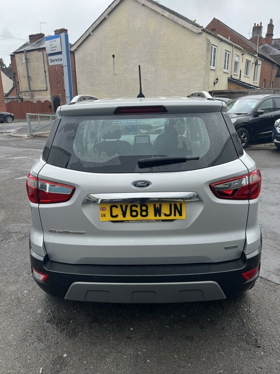 Ford Ecosport Suv 1.0T 125Ps Titanium, 41282 Miles 20 CV68WJN Silver #4