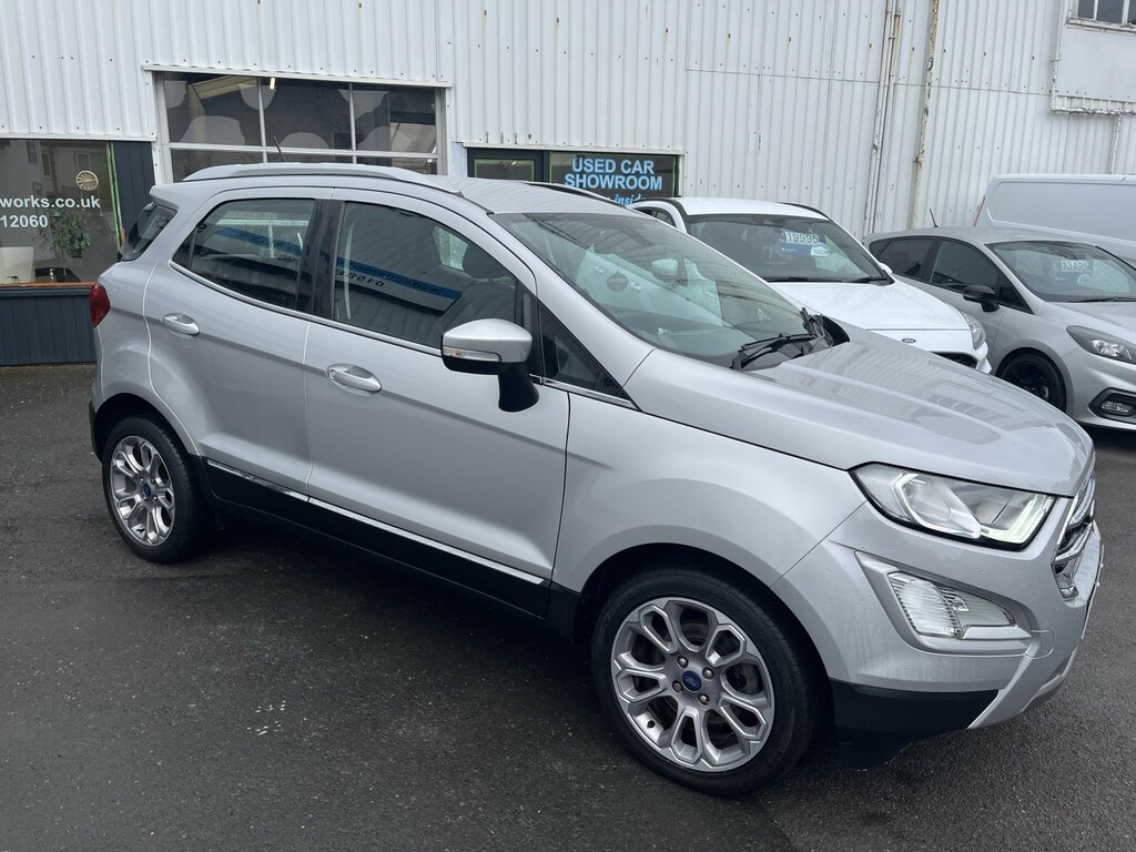 Ford Ecosport Suv 1.0T 125Ps Titanium, 41282 Miles 20 CV68WJN Silver #2