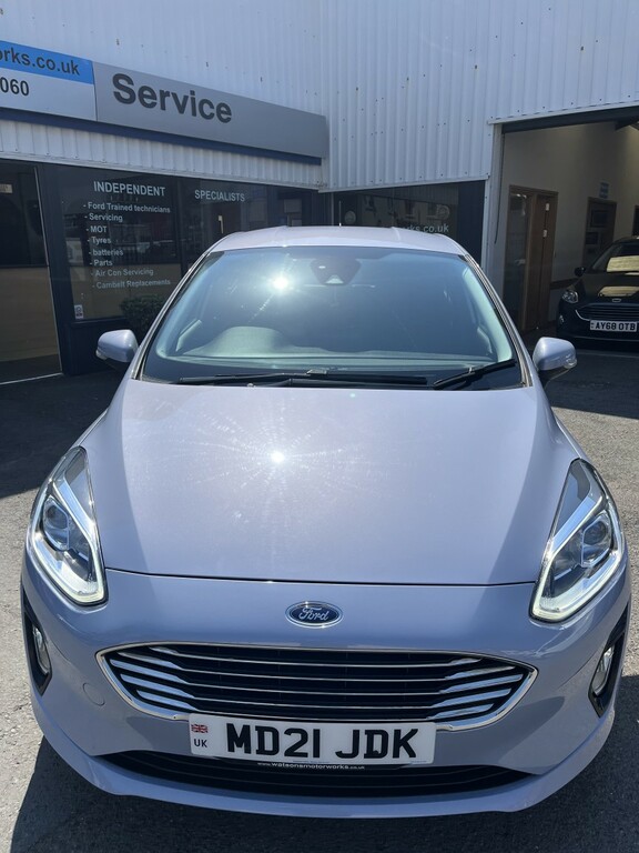 Ford Fiesta Hatchback 1.0 Fiesta Titanium 1.0L Ecoboost MD21JDK Blue #3