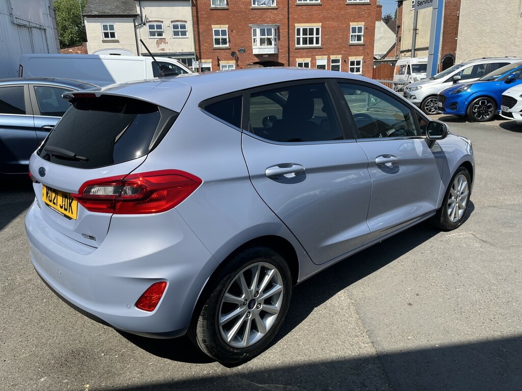 Ford Fiesta Hatchback 1.0 Fiesta Titanium 1.0L Ecoboost MD21JDK Blue #6