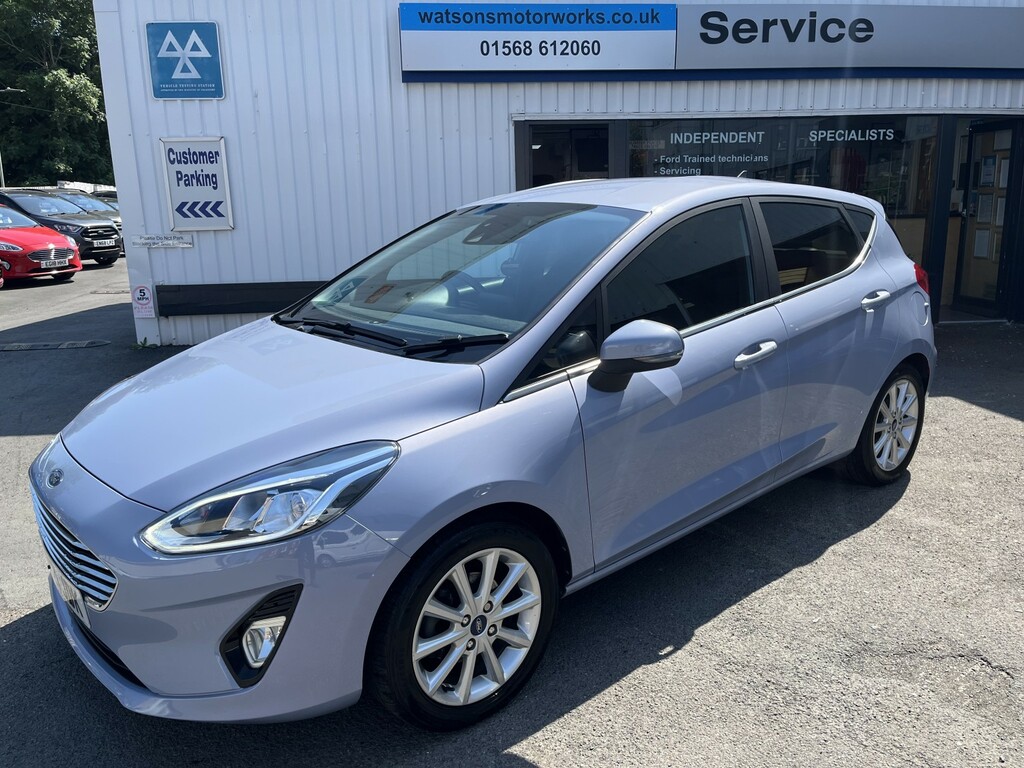 Ford Fiesta Hatchback 1.0 Fiesta Titanium 1.0L Ecoboost Blue
