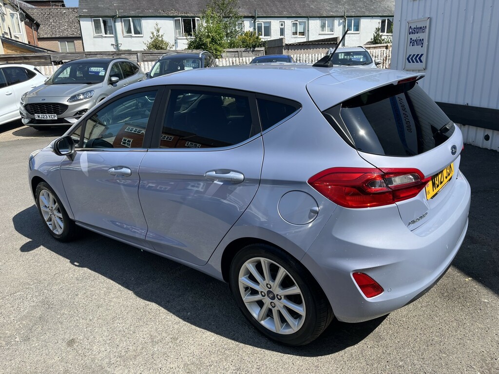Ford Fiesta Hatchback 1.0 Fiesta Titanium 1.0L Ecoboost MD21JDK Blue #4