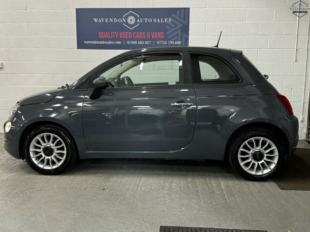 Fiat 500 Hatchback 1.2 500 Pop Star 1.2 69Hp 201666 AY66UNU Grey #3