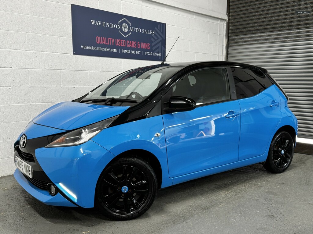 Toyota Aygo Hatchback 1.0 Vvt-i X-cite 201565 KM65VKU Blue #2