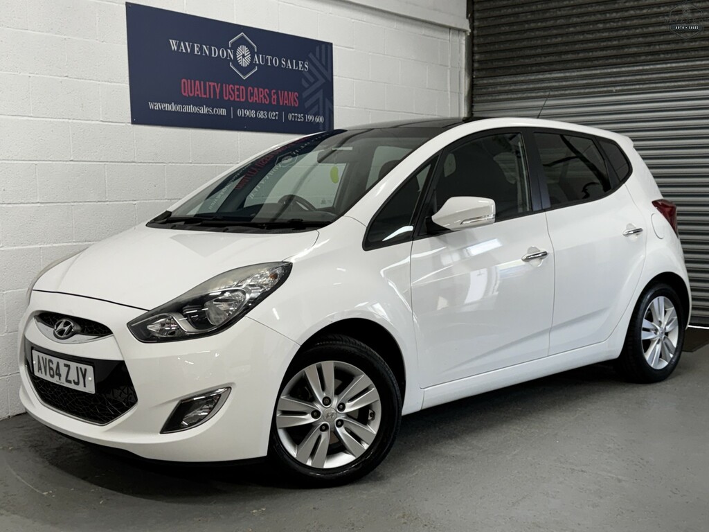 Hyundai Ix20 Hatchback 1.4 Style 201564 AV64ZJY White #2