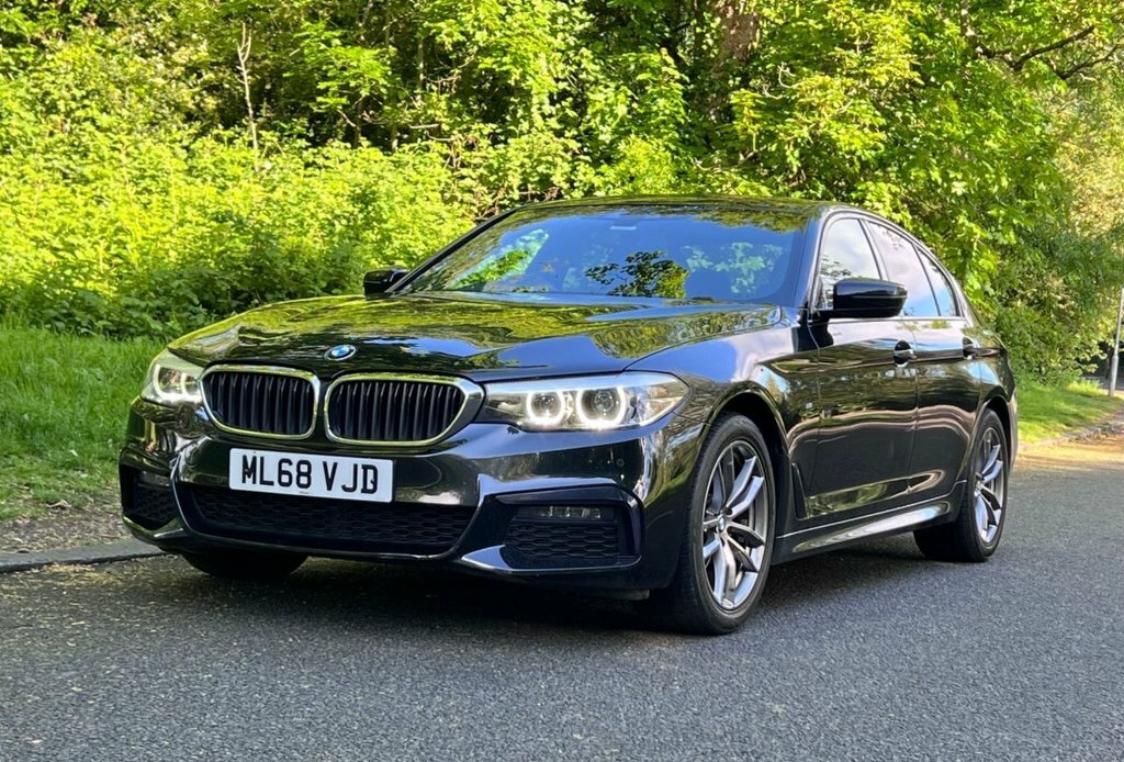 BMW 5 Series 2L M Sport ML68VJD Black #3
