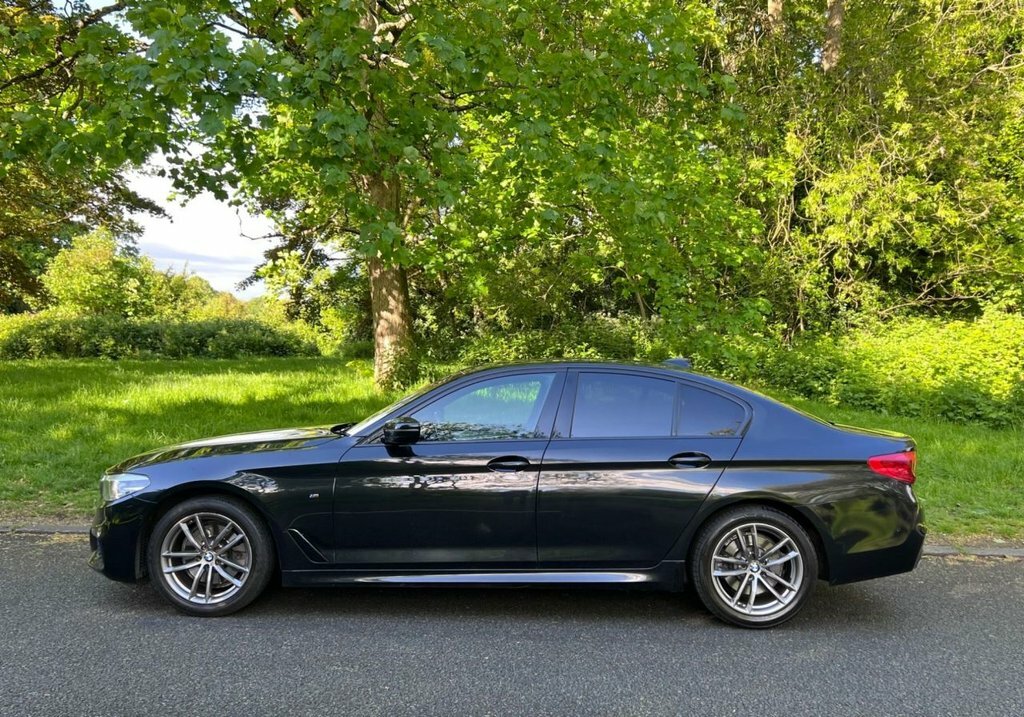 BMW 5 Series 2L M Sport ML68VJD Black #6