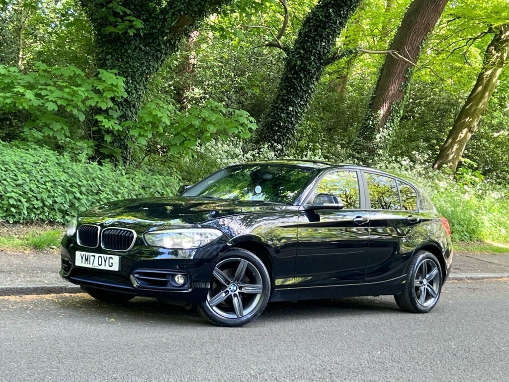 BMW 1 Series 2L Sport YM17OYG Black #3