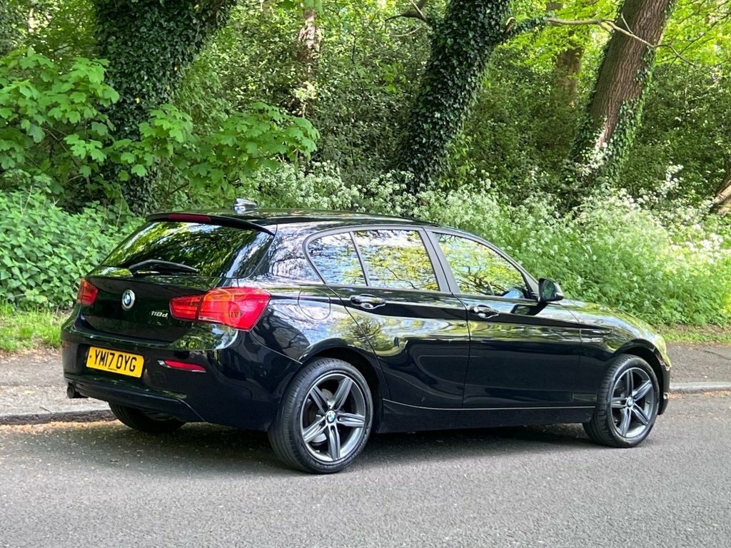 BMW 1 Series 2L Sport YM17OYG Black #6