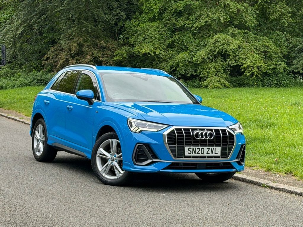 Audi Q3 1.5L S Line Blue