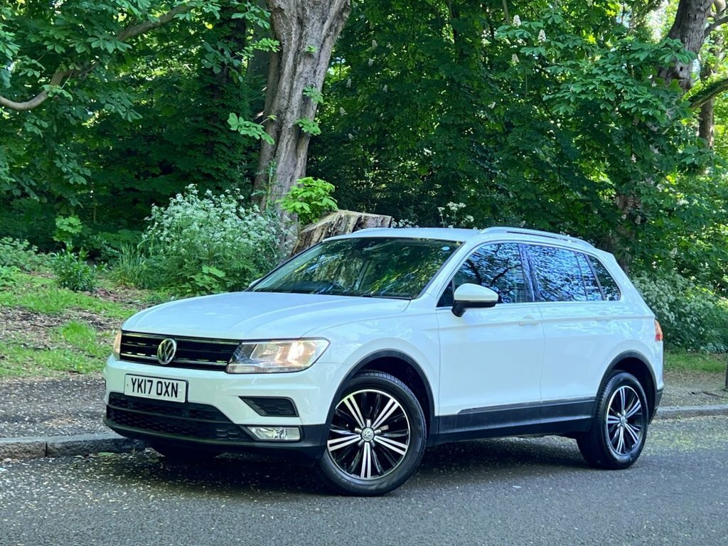 Volkswagen Tiguan 2L Se Navigation YK17OXN White #3
