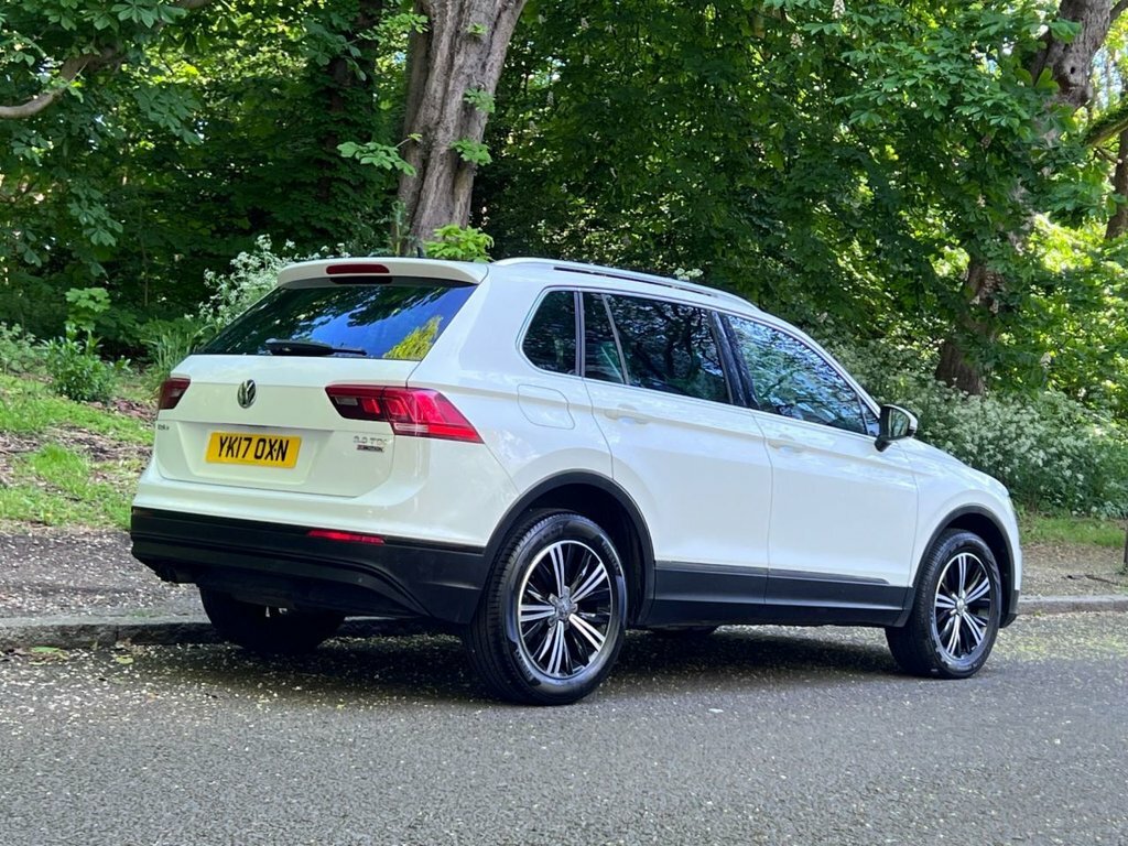 Volkswagen Tiguan 2L Se Navigation YK17OXN White #6