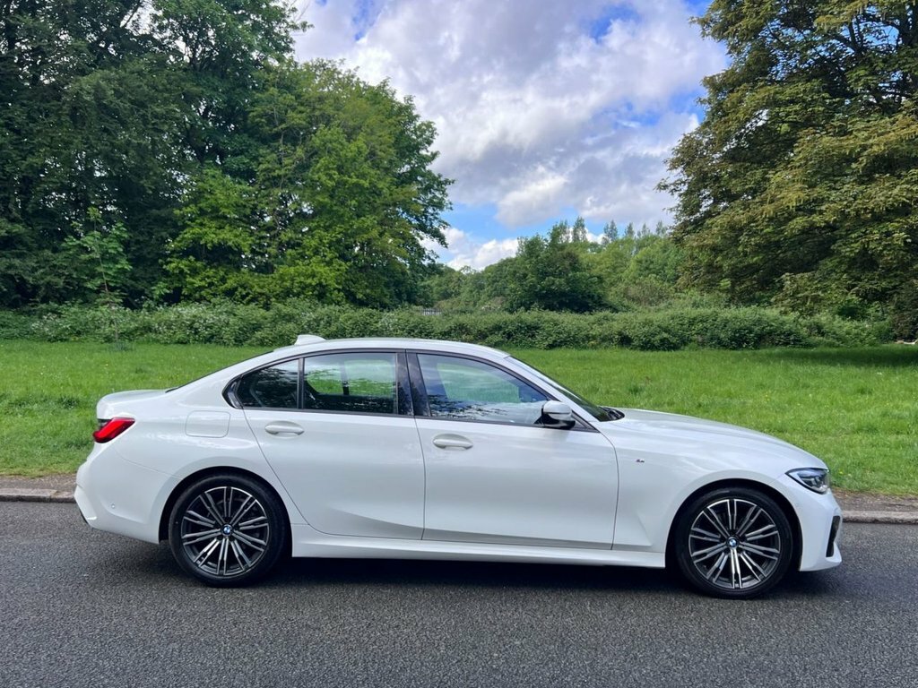 BMW 3 Series 2L M Sport LN69AYE White #3