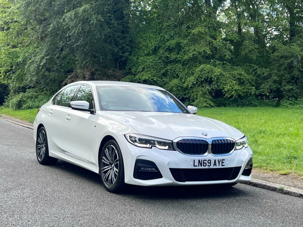 BMW 3 Series 2L M Sport LN69AYE White #6