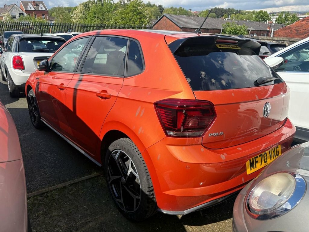 Volkswagen Polo 1L R-line MF70VXG Orange #3