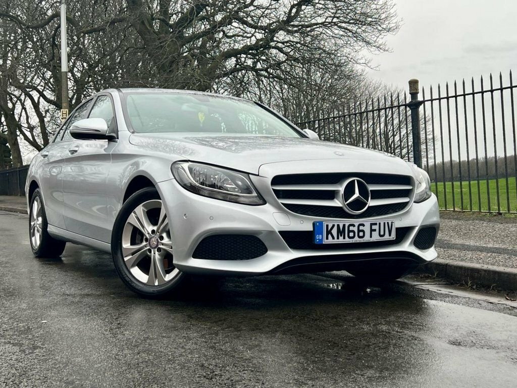 Mercedes-Benz C Class Saloon Silver