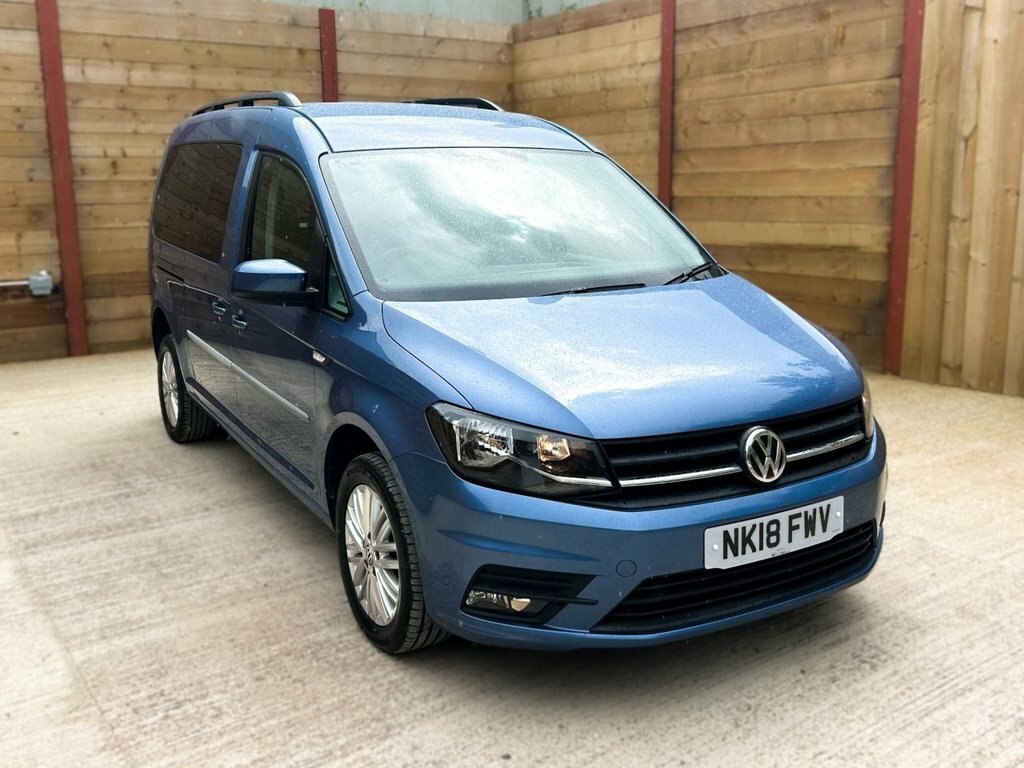 Volkswagen Caddy Maxi Life 2L Null NK18FWV Blue #4