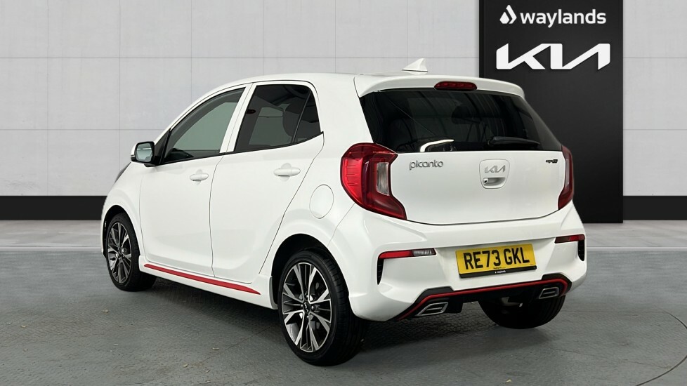 Kia Picanto 1.0 Gt-line 4 Seats RE73GKL White #2