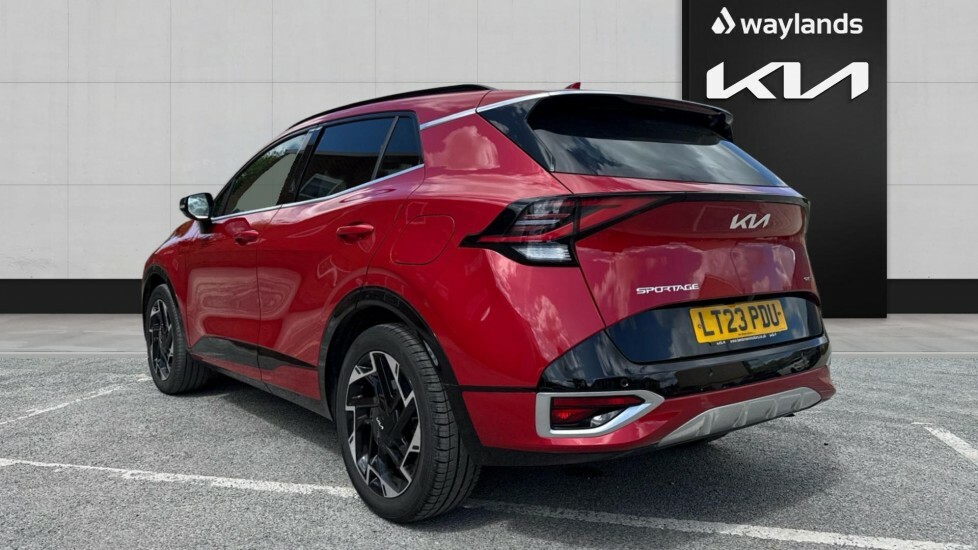 Kia Sportage 1.6T Gdi Phev Gt-line Awd LT23PDU Red #2