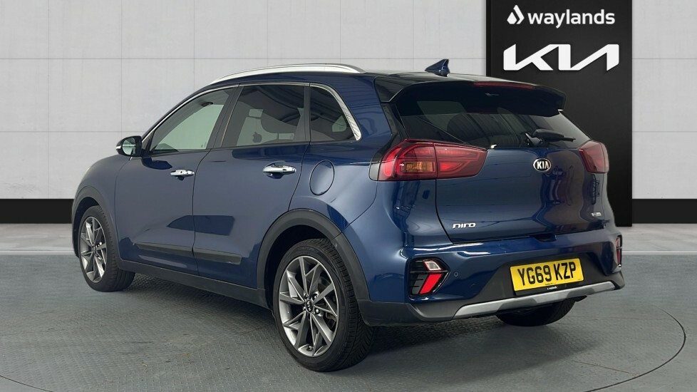 Kia Niro 1.6 Gdi Hybrid 4 Dct YG69KZP Blue #2