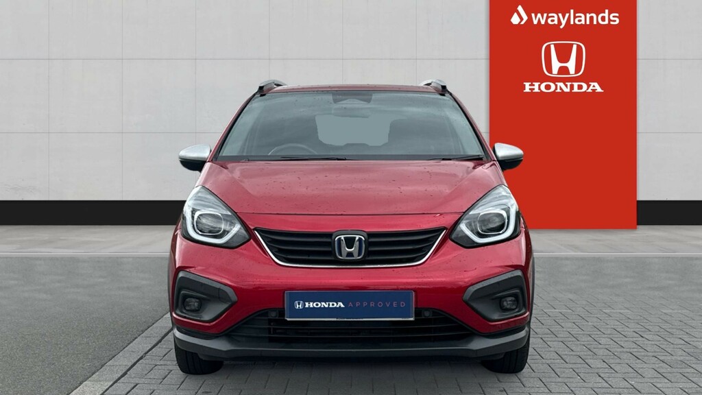 Honda Jazz Honda Jazz Hatchback 1.5 I-mmd Hybrid Crosstar Ex WX71UYE Red #6