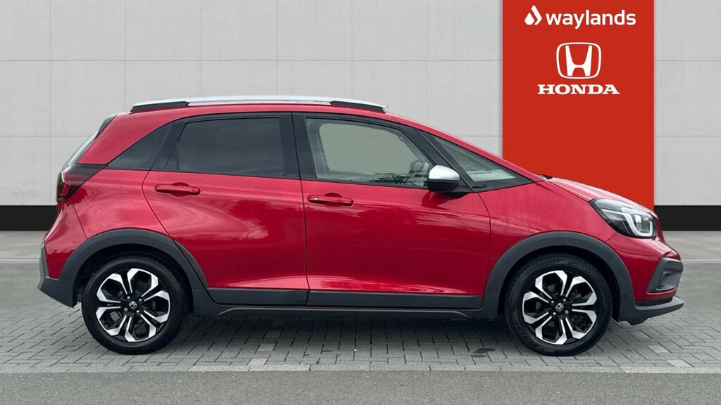 Honda Jazz Honda Jazz Hatchback 1.5 I-mmd Hybrid Crosstar Ex WX71UYE Red #5