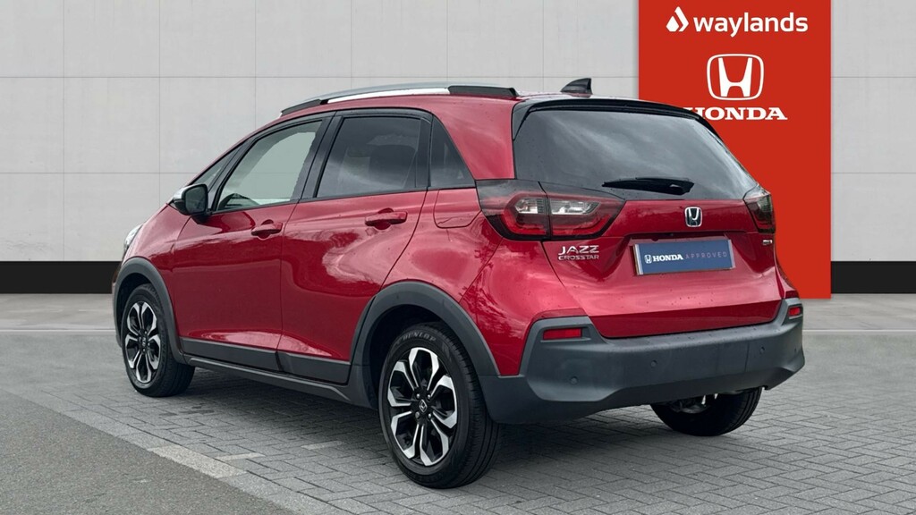 Honda Jazz Honda Jazz Hatchback 1.5 I-mmd Hybrid Crosstar Ex WX71UYE Red #3
