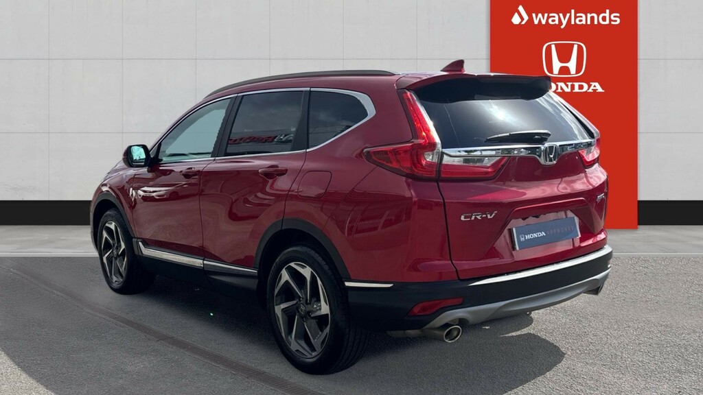 Honda Cr-V Honda Cr-v 1.5 Vtec Turbo Ex Cvt Estate YR68AXX Red #3