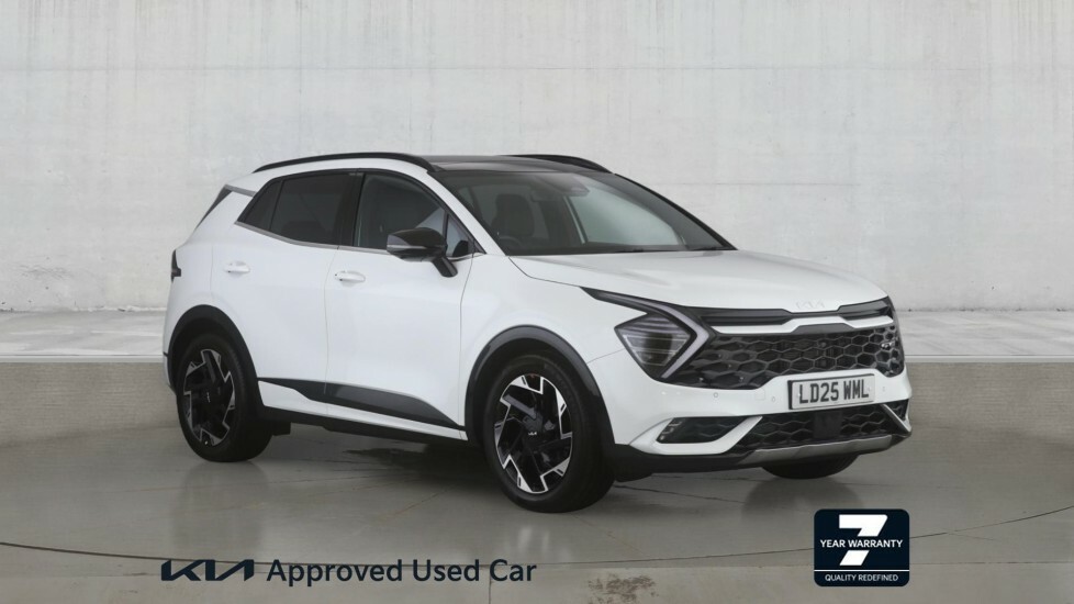 Kia Sportage 1.6T Gdi 157 48V Isg Gt-line S Dct White