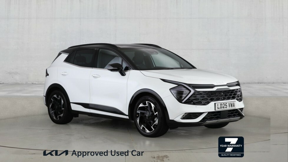 Kia Sportage 1.6T Gdi 157 48V Isg Gt-line S Dct White