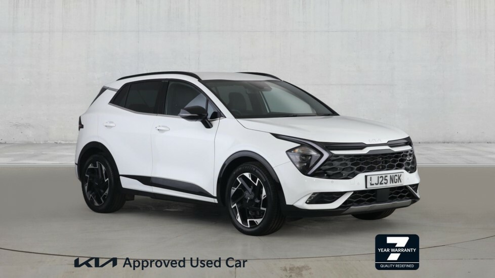 Kia Sportage 1.6T Gdi 157 48V Isg Gt-line White
