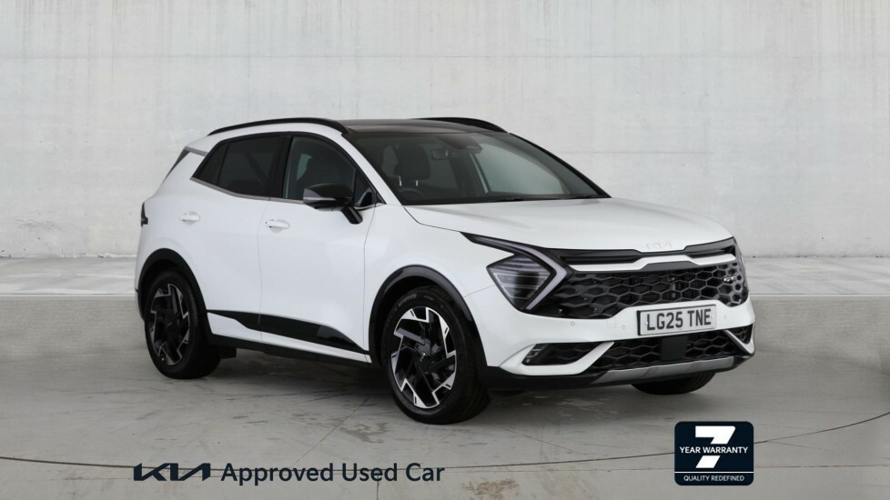 Kia Sportage 1.6T Gdi 157 48V Isg Gt-line S Dct White