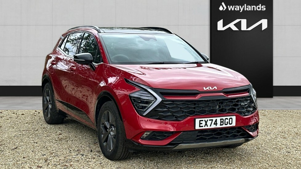 Kia Sportage 1.6T Gdi 207 Hev Gt-line S Awd Red