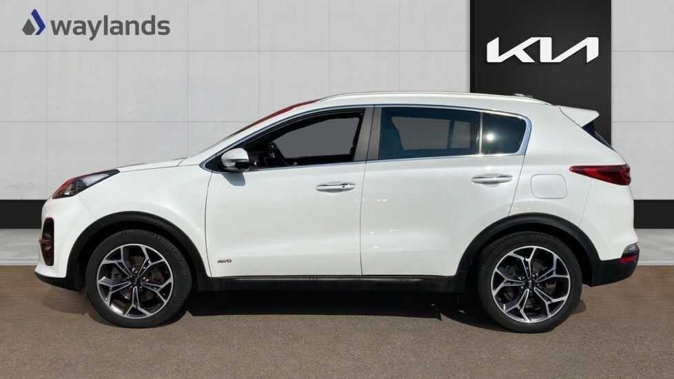 Kia Sportage 1.6 T-gdi Gt-line S HX19KZT White #4