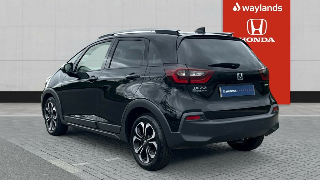 Honda Jazz Honda Jazz Hatchback 1.5 I-mmd Hybrid Crosstar Ex WV23ZPX Black #3