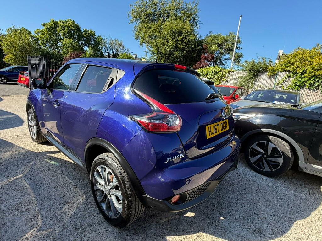 Nissan Juke 1.6 Tekna Xtron Euro 6 HJ67OGR Blue #6