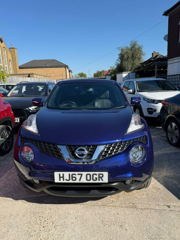 Nissan Juke 1.6 Tekna Xtron Euro 6 HJ67OGR Blue #3