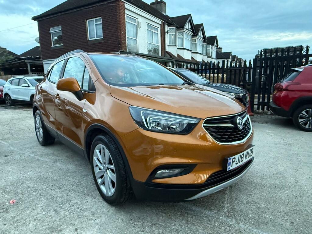 Vauxhall Mokka X 1.4I Turbo Design Nav Euro 6 PJ18MUB Orange #2