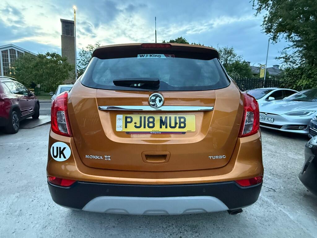 Vauxhall Mokka X 1.4I Turbo Design Nav Euro 6 PJ18MUB Orange #3