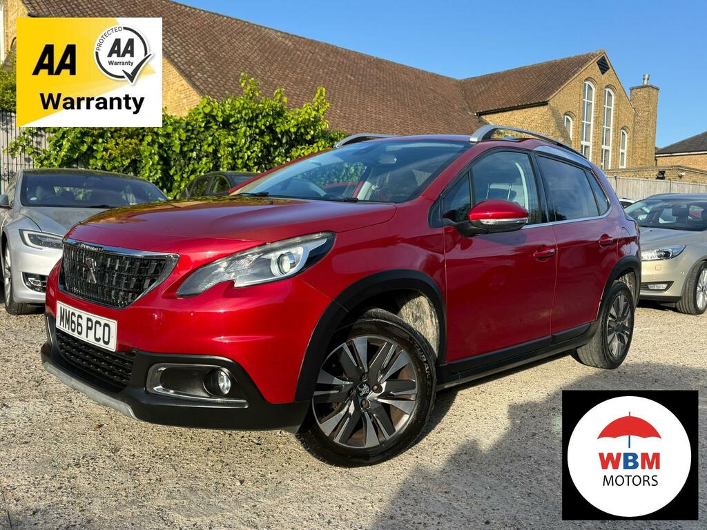 Peugeot 2008 1.2 Puretech Allure Euro 6 Red