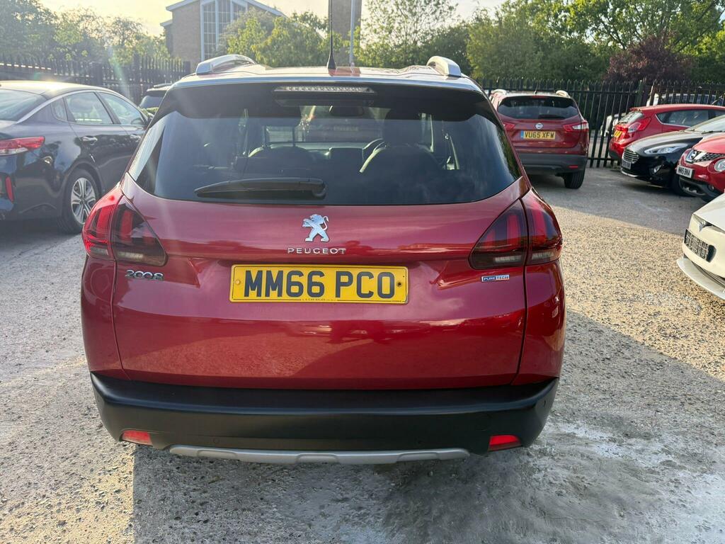 Peugeot 2008 1.2 Puretech Allure Euro 6 MM66PCO Red #5