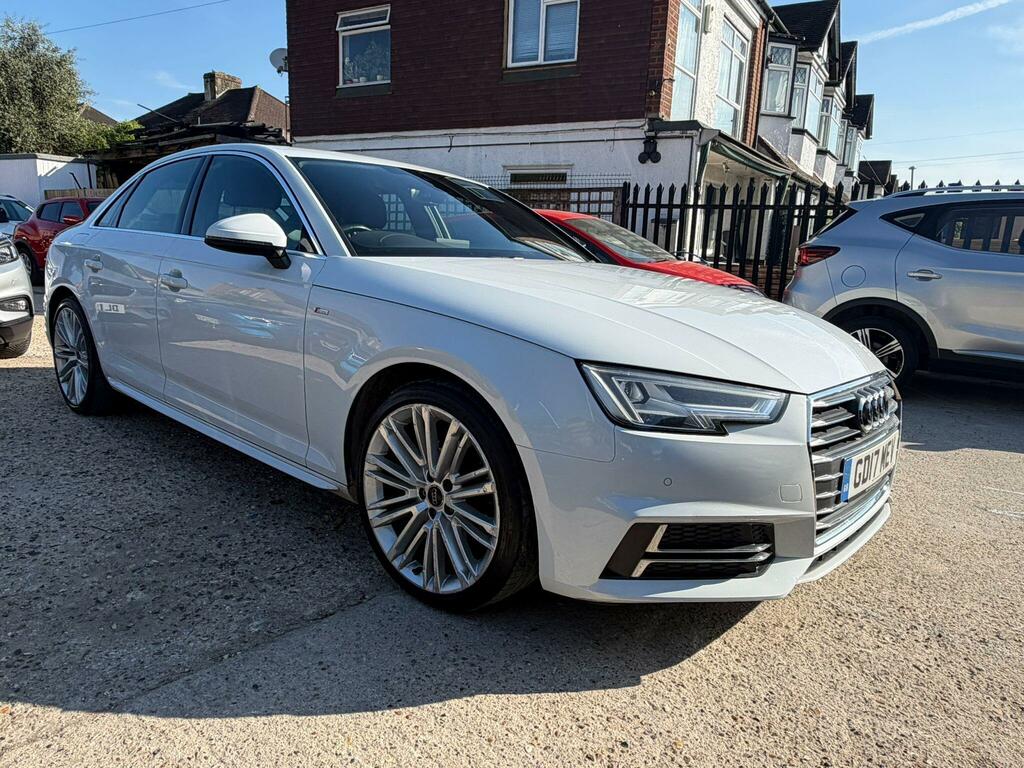 Audi A4 2.0 Tfsi S Line S Tronic Euro 6 Ss GD17MEV White #2