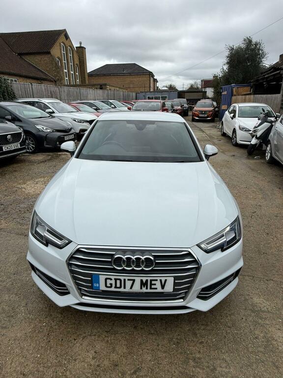 Audi A4 2.0 Tfsi S Line S Tronic Euro 6 Ss GD17MEV White #6