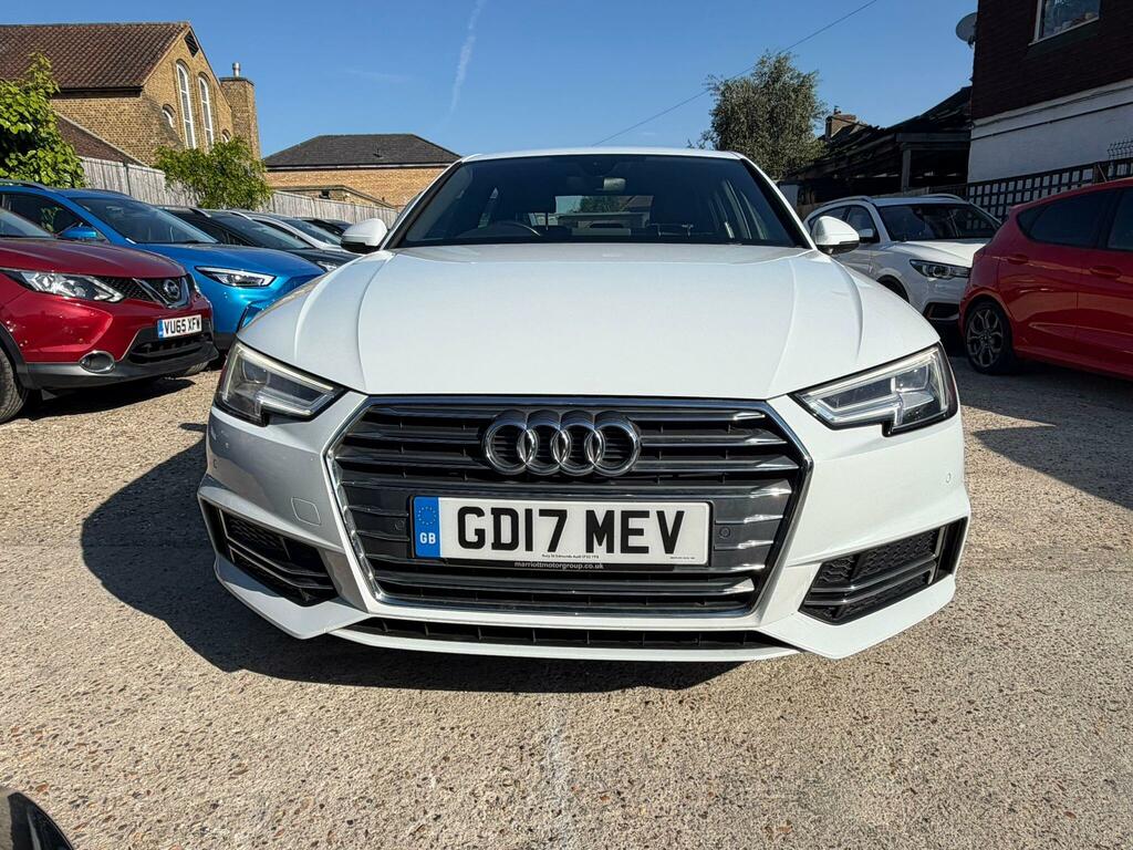 Audi A4 2.0 Tfsi S Line S Tronic Euro 6 Ss GD17MEV White #3
