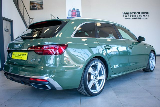 Audi A4 Avant 2.0 Tfsi 40 S Line Estate S Tronic Euro GX24XBV Green #4